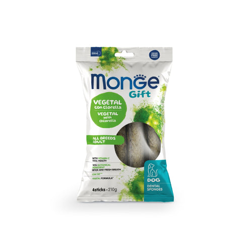 Monge Dental Sponges - All breeds poslastica za pse sa biljem i hlorelom 210gr