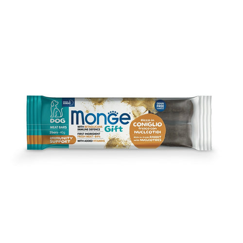 Monge Meat bars Immunity support poslastica za pse zecetina sa nukleotidima 40gr
