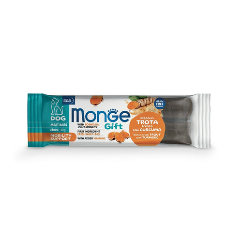 Monge Meat bars Mobility support poslastica za pse pastrmka sa bosvelijom 40gr