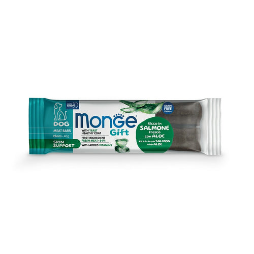 Monge Meat bars Skin support posalstica za pse losos sa alojom 40gr