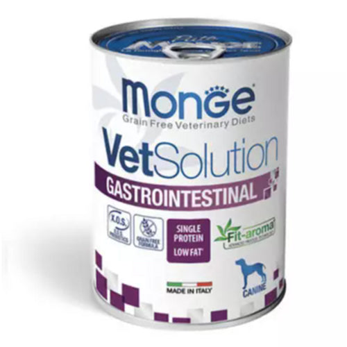 MONGE Vet solution psi GASTROINTESTINAL, kod stomacnih problema, konzerva 400g