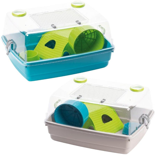 MPS Kavez za hrcke Junior DeLuxe plasticni 42x34x22cm, raznih boja