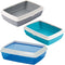 MPS WC za mačke WCat otvoreni s rubom 53x38x12,5cm, raznih boja
