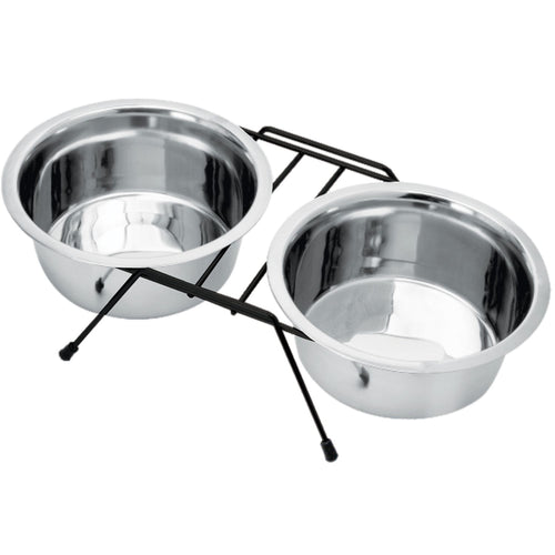 Mr. PET DoubleDiner Cinija sa stalkom, od nerđajuceg celika