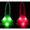 NOBBY Božićni privezak Drvce LED, 3 načina osvetljenja, silikonski, 7x3,5cm