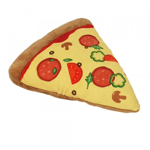 NOBBY Igracka za pse Pizza, plisana, zvucna, 20cm