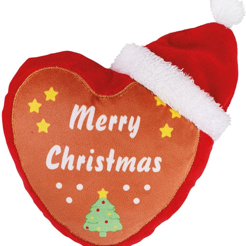  NOBBY Igracka za pse Torta Srce, plisana, 18cm