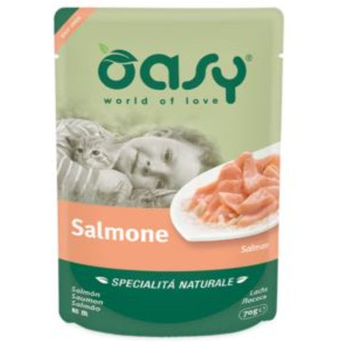OASY Kesica za macke s Lososom, 70g