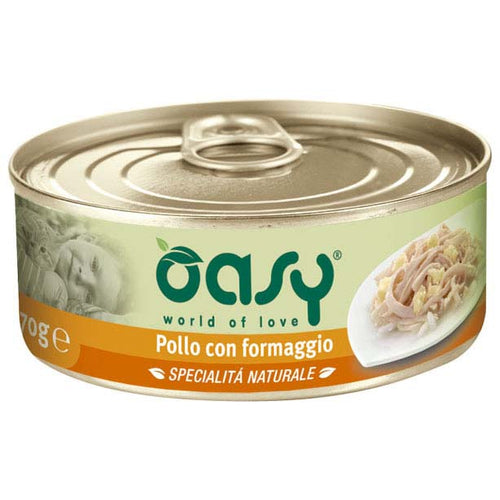 OASY Konzerva za macke Fileti piletine u sosu sa sirom