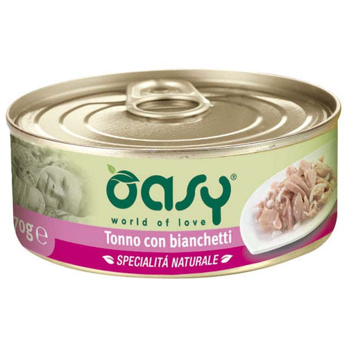 OASY Konzerva za macke Fileti tune u sosu sa okeanaskom ribom