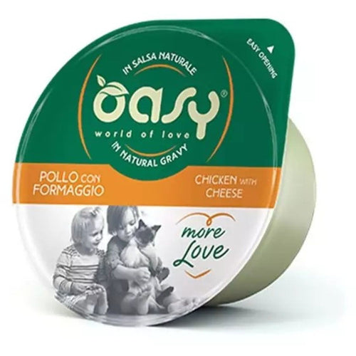 OASY More Love Casica za macke Fileti piletine sa sirom, 70g