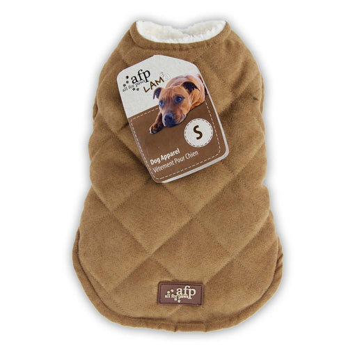 OUTLET ALL4PAWS Jakna za pse Lamb Dog, s dijamantskim savom, Zuta