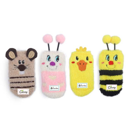 OUTLET ALL4PAWS Socks Igracka za macke Carapice 15,2cm, raznih likova
