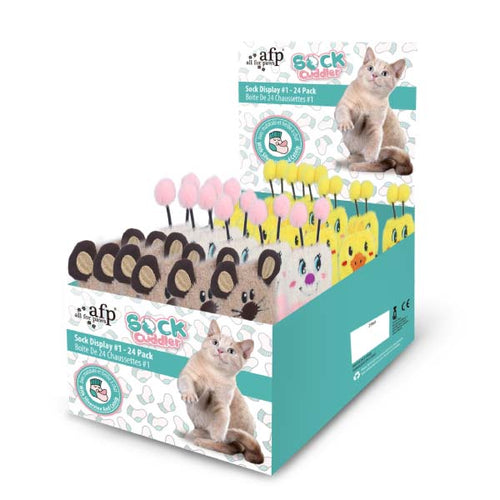 OUTLET ALL4PAWS Socks Igracka za macke Carapice, raznih likova