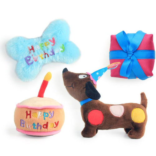 OUTLET ALL4PAWS Treasure Box Igracka za pse Birthday