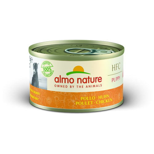 OUTLET ALMO NATURE HFC Natural konzerva za pse Puppy s piletinom, 95g