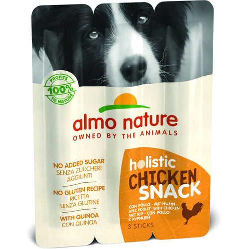 OUTLET ALMO NATURE Holistic Poslastica za pse s piletinom, 3x10g