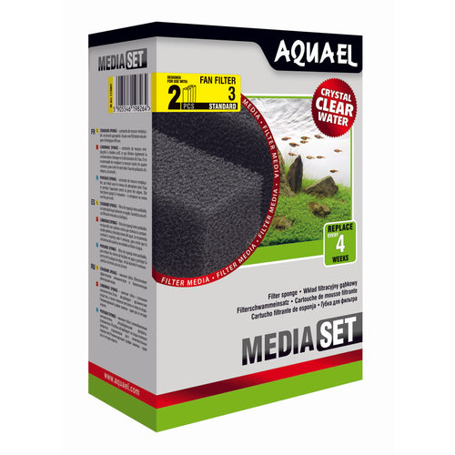 OUTLET AQUAEL Rezervni filter ulozak, sunđer Fan 1 Plus, Standard (2kom)