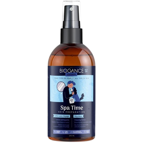 OUTLET BIOGANCE Cocoon Losion za pse i macke Spa Time, suvo pranje, 250ml