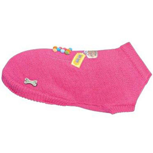 OUTLET CAMON Dzemper za pse Candy, Pink, akril