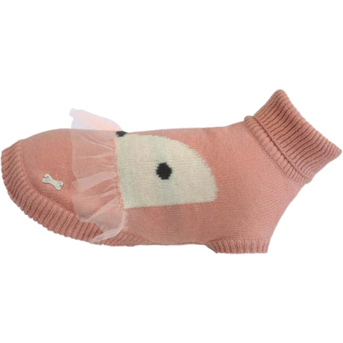 OUTLET CAMON Dzemper za pse Elsa, Roze