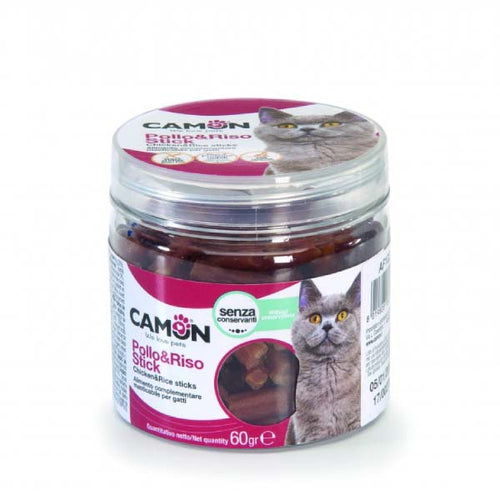 OUTLET CAMON Poslastica za macke Stapici s piletinom i pirincem 60g