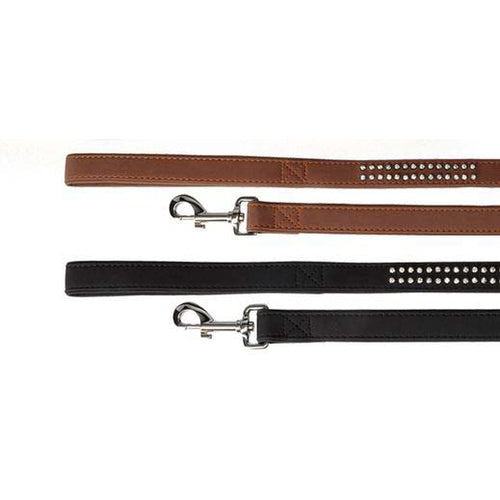 OUTLET CAMON Povodac za pse od eko koze Chick sa cirkonima