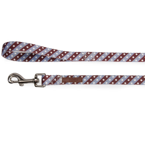 OUTLET CAMON Povodac za pse Twill Dot, Ljubicasti, 10x1200mm