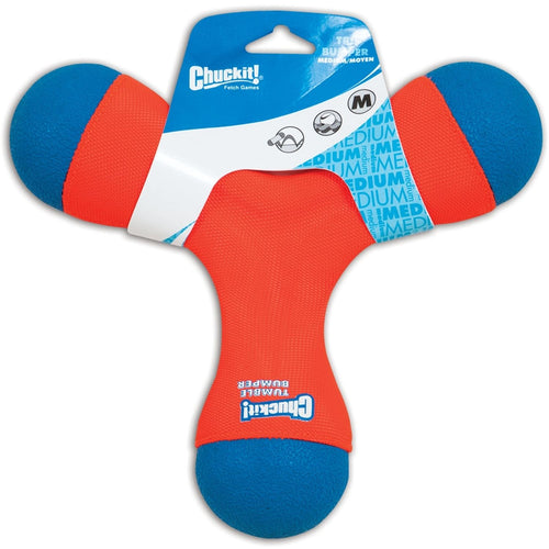 OUTLET CHUCKIT! Igracka za pse Tri-Bumper, plutajuca, M, 21x21x21cm