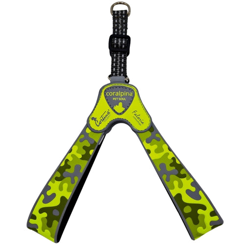 OUTLET CORALPINA Am za pse, Camouflage, Washy, Zuti