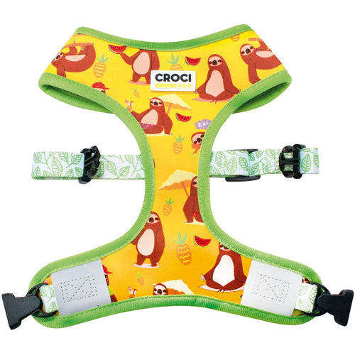 OUTLET CROCI Am za pse Sancho, motiv lenjivca, Zuti