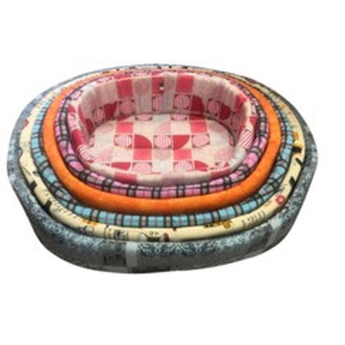 OUTLET FABOTEX Krevet za pse i macke Union,okrugli, raznih boja i dezena