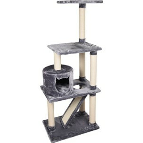 OUTLET FLAMINGO Grebalica za macke Forza Siva 60x40x151,5cm