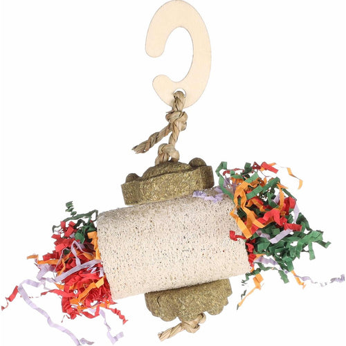 OUTLET FLAMINGO Igracka za glodare Lato za grickanje, sa zakackom, 14cm