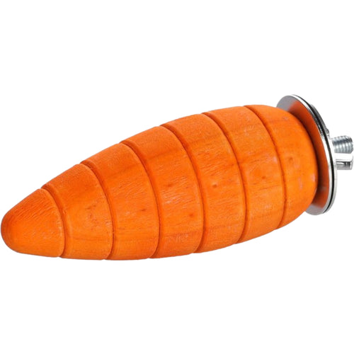 OUTLET FLAMINGO Igracka za glodare Sargarepa, drvena, 7,5x2cm