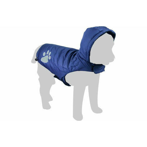 OUTLET FLAMINGO Jakna za pse sa motivom sape, Plava, 100% poliester, 35cm