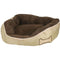 OUTLET FLAMINGO Krevet Chipz četvorougaoni, braon ,Small 73x70x20cm