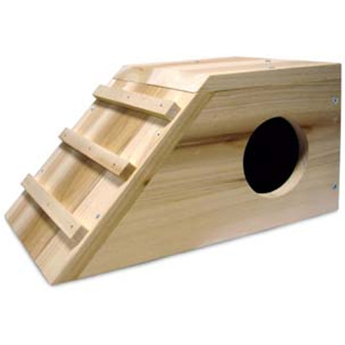 OUTLET FLAMINGO Kucica drvena za morsko prase Cabana 28x17x14cm
