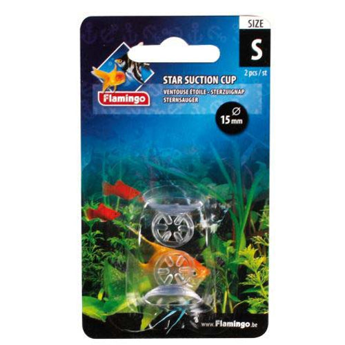 OUTLET FLAMINGO Priljubnica zvezda 2 kom, fi 15mm, Small