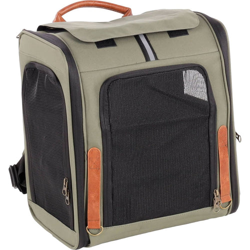 OUTLET FLAMINGO Ranac za kucne ljubimce Yoda, Zeleni, 34x26x40cm