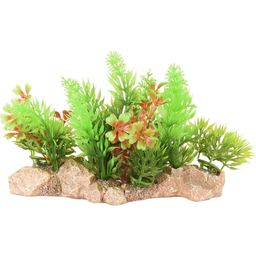OUTLET FLAMINGO Ukras za akvarijum Biljka Umbra, 15x7x10cm
