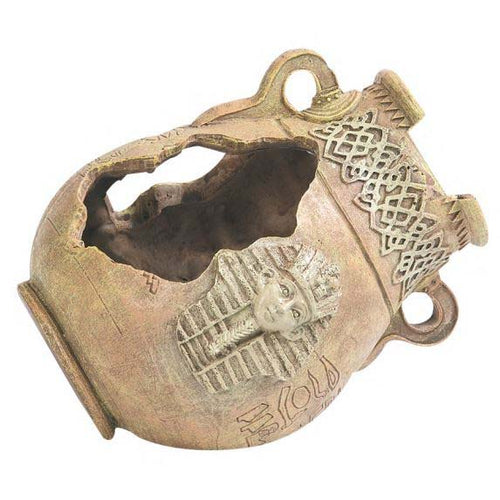 OUTLET FLAMINGO Ukras za akvarijum Cup sa egipatskim motivima 12x16cm