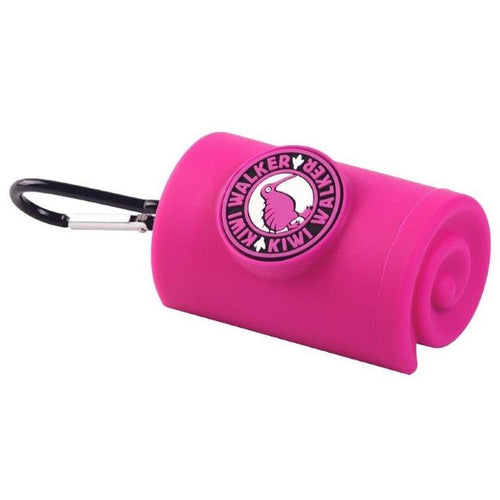 OUTLET KIWI Dispenzer s higijenskim kesicama za izmet (2 rolne), Roze, 9cm