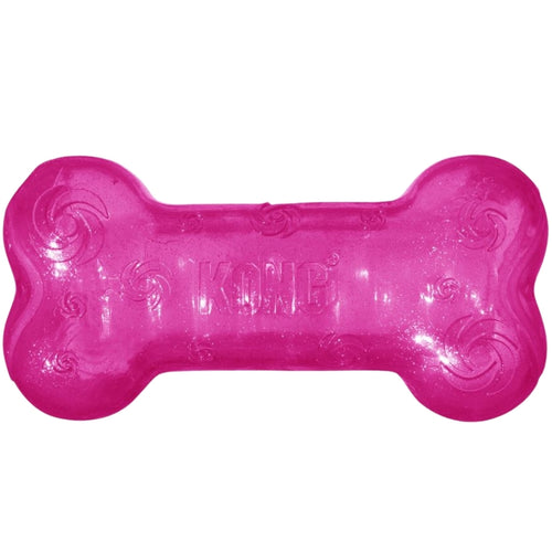 OUTLET KONG Igracka za pse Squeezz Cracle Bone Medium, 15x7x4cm