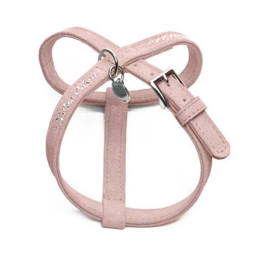 OUTLET LEO PET Am za pse DaVinci, podesivi Swarovski, Roze