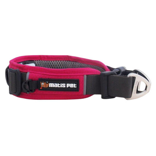 OUTLET MATIS Ogrlica za pse Comfort, Roze