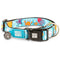 OUTLET MAX & MOLLY Ogrlica za pse Smart ID Blue Ocean, M