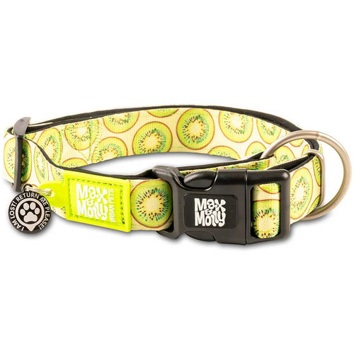 OUTLET MAX & MOLLY Ogrlica za pse Smart ID Kiwi