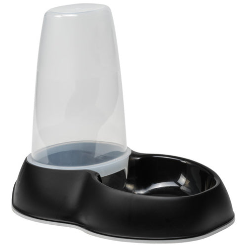 OUTLET MODERNA Hranilica s pojilicom Sensiflo Pet, Crna 1,5L