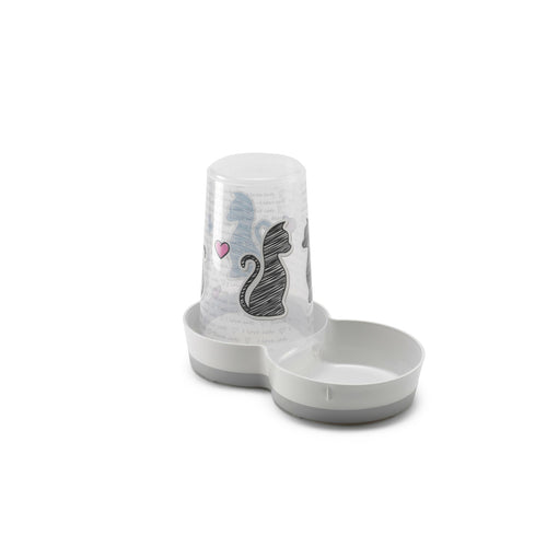 OUTLET MODERNA Hranilica s pojilicom Tasty - Cats in Love 1,5L